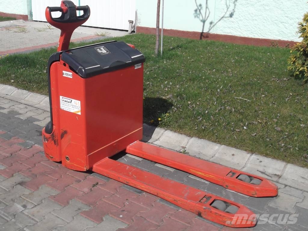 Linde T 20 V-0840 OB 보행식 리치 지게차