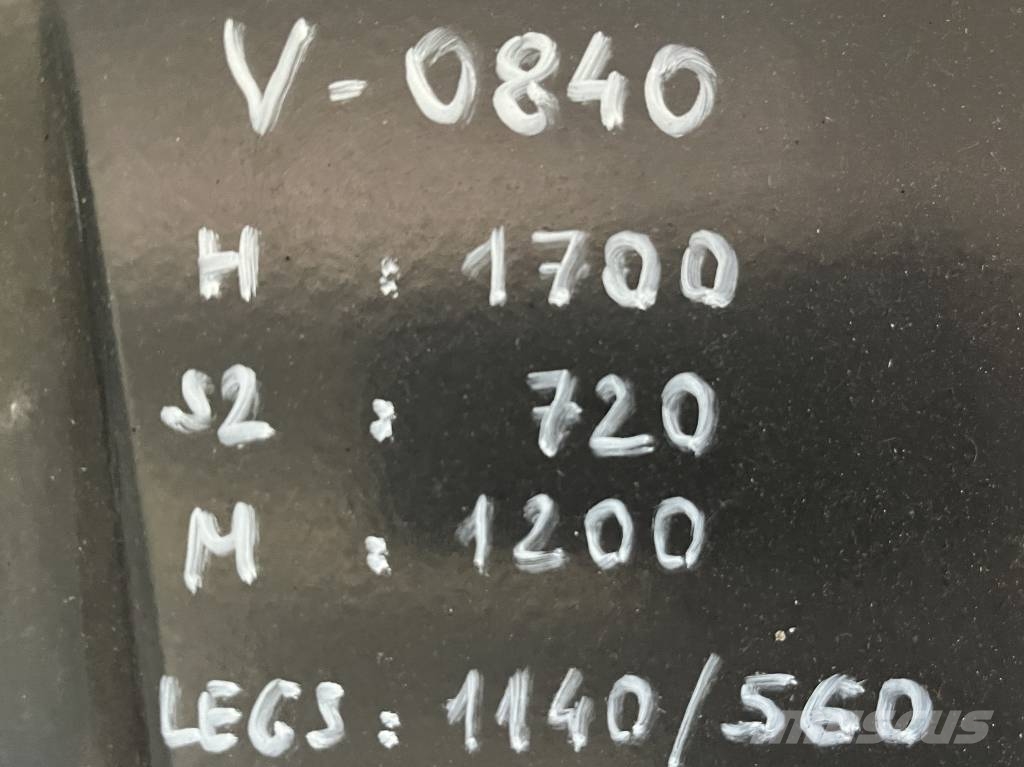 Linde T 20 V-0840 OB 보행식 리치 지게차