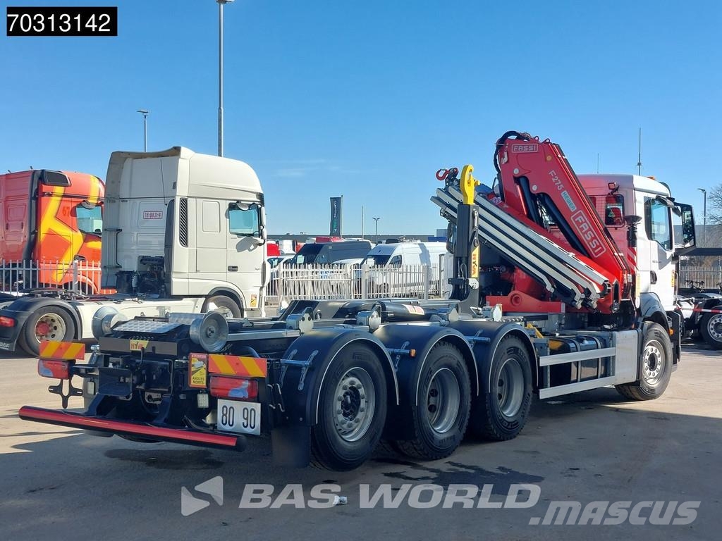 MAN TGS 35.480 TGS 8X4 NEW! FASSI F275A.0.26 Crane Kra Konksliftveokid