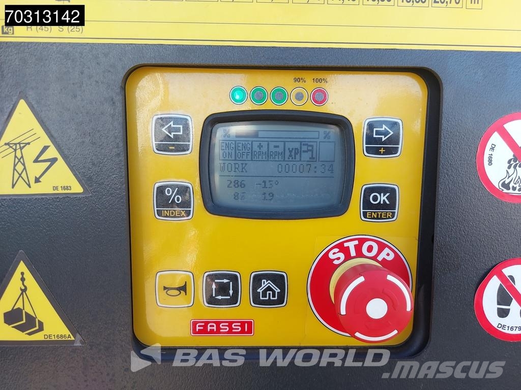 MAN TGS 35.480 TGS 8X4 NEW! FASSI F275A.0.26 Crane Kra Konksliftveokid