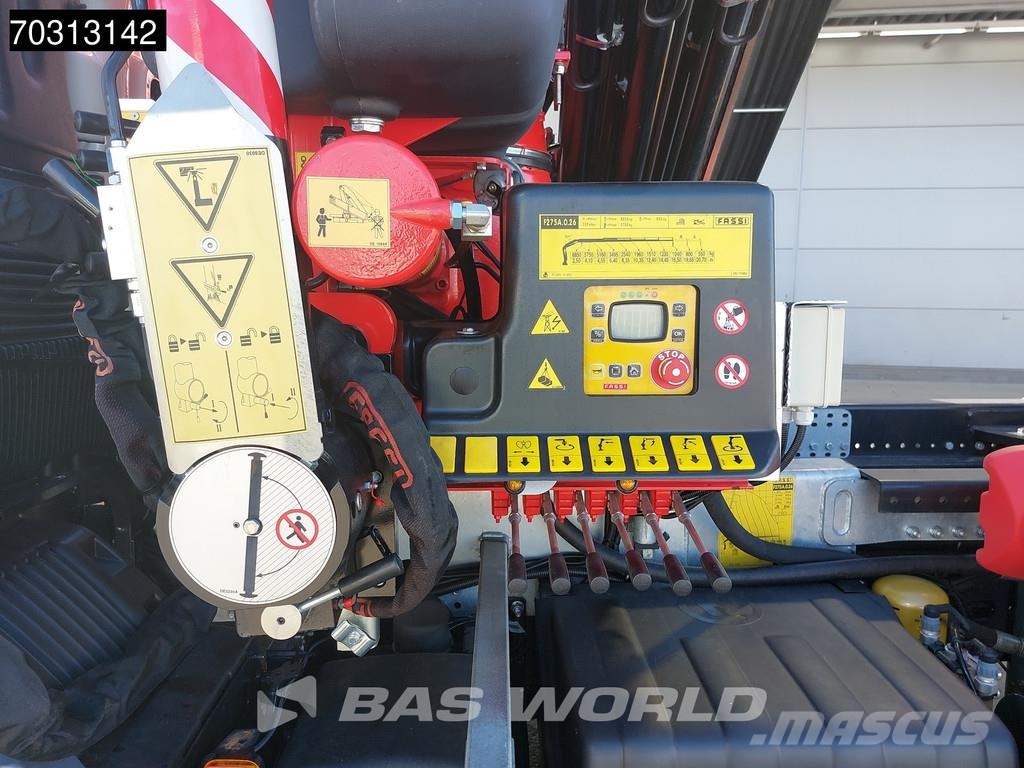 MAN TGS 35.480 TGS 8X4 NEW! FASSI F275A.0.26 Crane Kra Treileri ar āķi