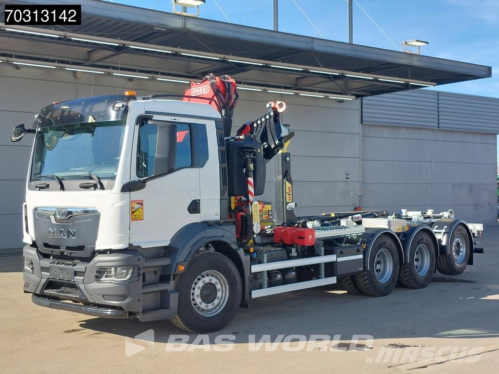 MAN TGS 35.480 TGS 8X4 NEW! FASSI F275A.0.26 Crane Kra Konksliftveokid