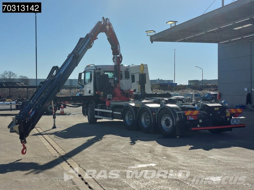 MAN TGS 35.480 TGS 8X4 NEW! FASSI F275A.0.26 Crane Kra Konksliftveokid