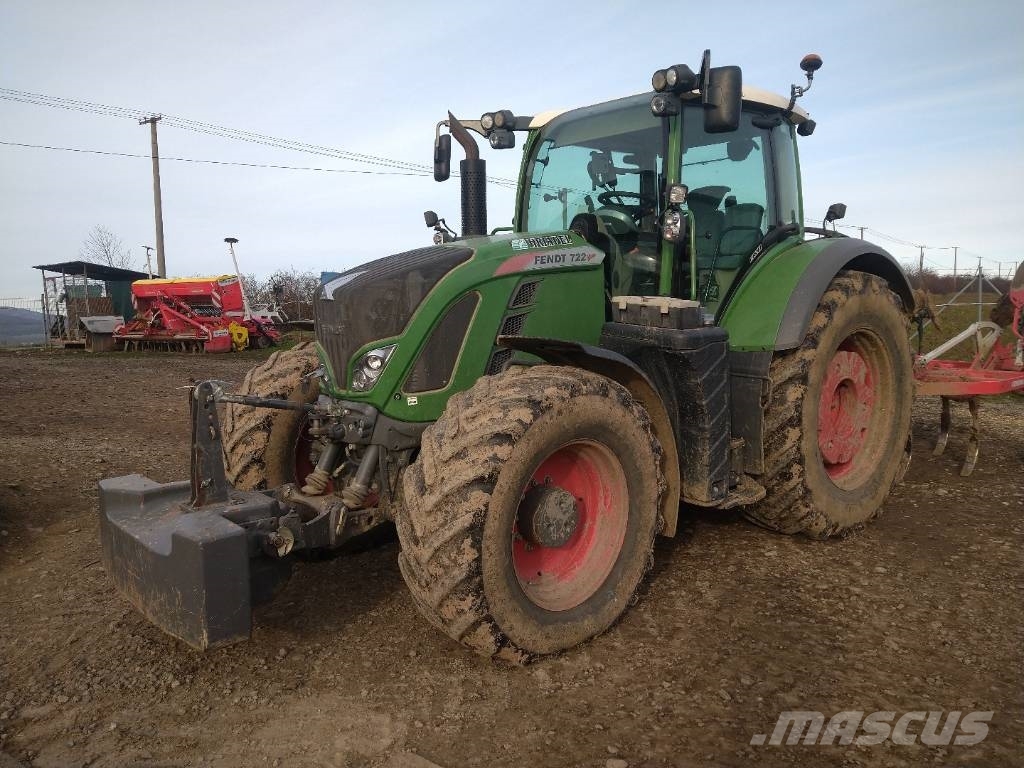 Fendt 722 Vario SCR Profi Traktorer