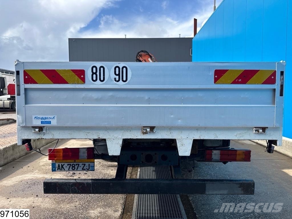 Mercedes-Benz Axor 1833 EURO 5, Terex 165.2E - A3, Remote Platte bakwagens