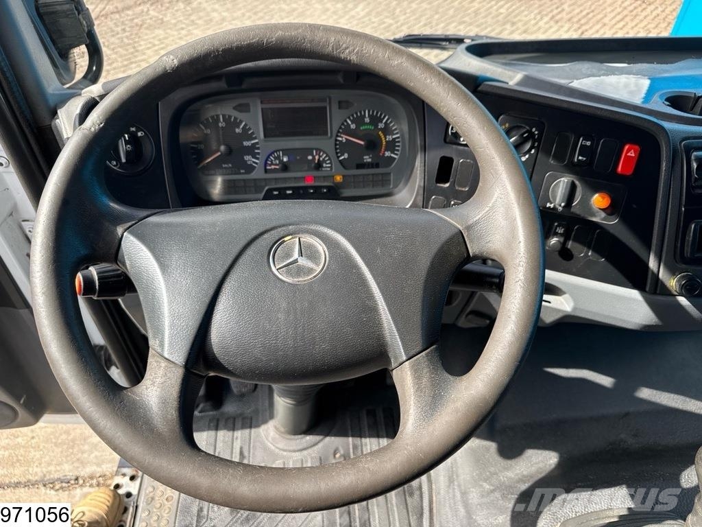 Mercedes-Benz Axor 1833 EURO 5, Terex 165.2E - A3, Remote Platte bakwagens