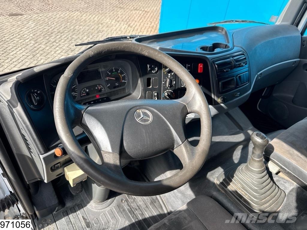 Mercedes-Benz Axor 1833 EURO 5, Terex 165.2E - A3, Remote Platte bakwagens