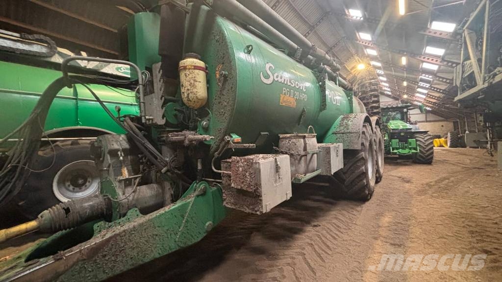 Samson PG II 20 HPD Genesis gyllevogn Slurry tankers