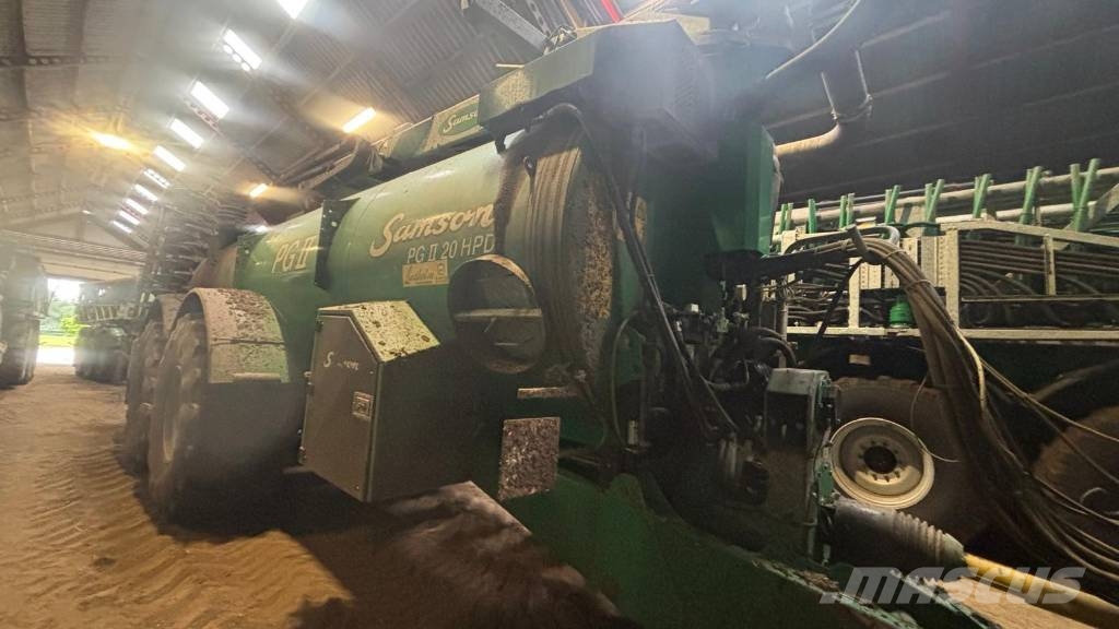 Samson PG II 20 HPD Genesis gyllevogn Slurry tankers