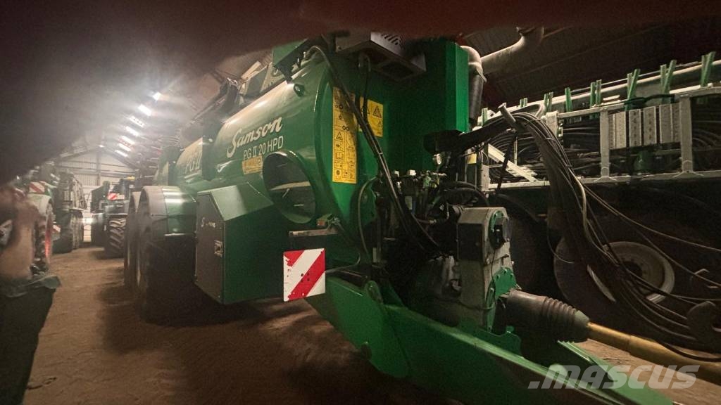 Samson PG II 20 HPD Genesis gyllevogn Slurry tankers