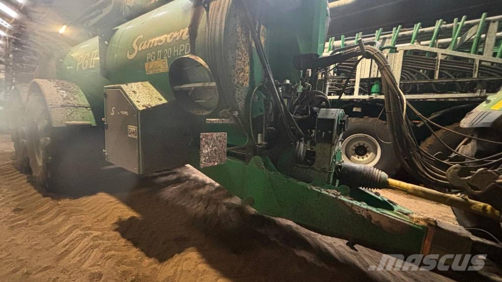 Samson PG II 20 HPD Genesis gyllevogn Slurry tankers