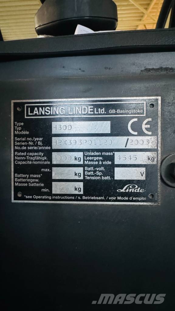Linde H 30 D Dyzeliniai krautuvai