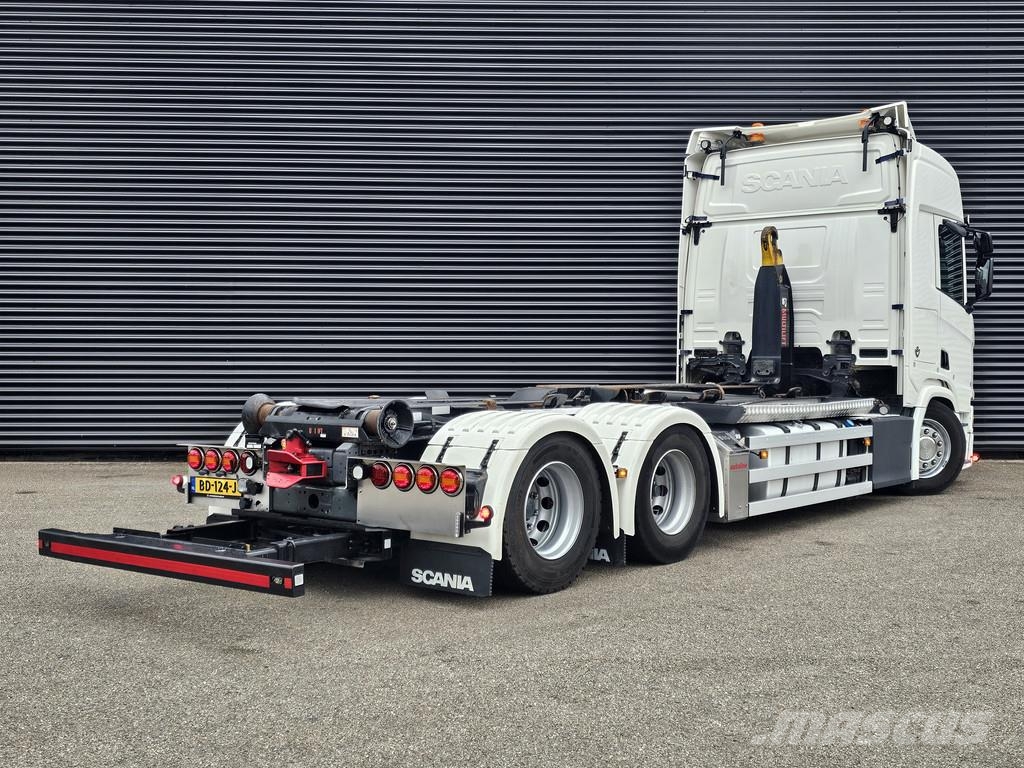 Scania R580 V8 6x2 / HOOKLIFT / HAAKARM / ABROLKIPPER Abrollkipper