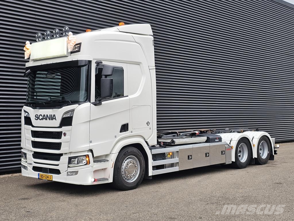Scania R580 V8 6x2 / HOOKLIFT / HAAKARM / ABROLKIPPER Abrollkipper