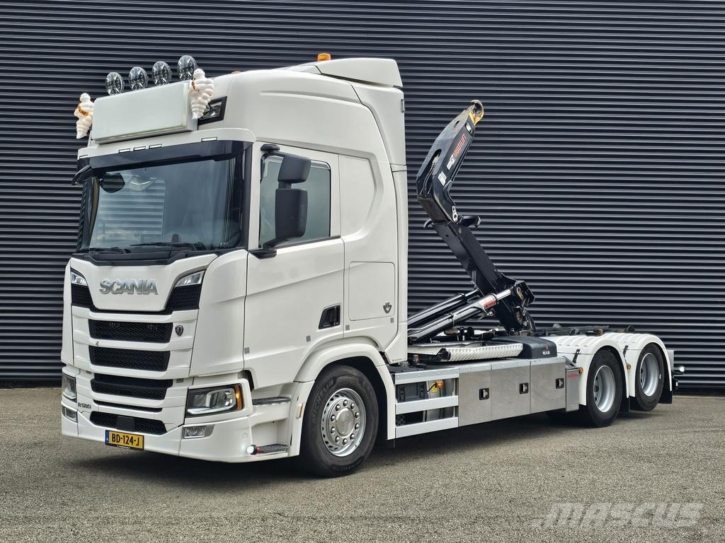 Scania R580 V8 6x2 / HOOKLIFT / HAAKARM / ABROLKIPPER Abrollkipper