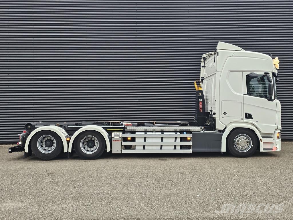 Scania R580 V8 6x2 / HOOKLIFT / HAAKARM / ABROLKIPPER Abrollkipper