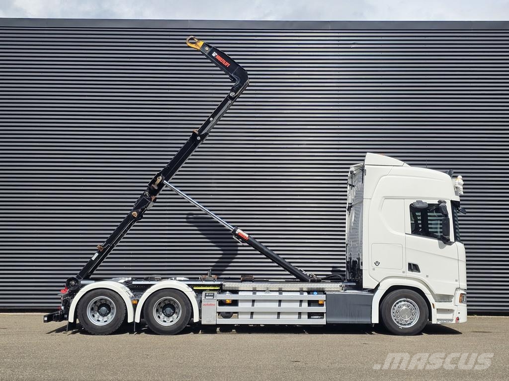 Scania R580 V8 6x2 / HOOKLIFT / HAAKARM / ABROLKIPPER Abrollkipper