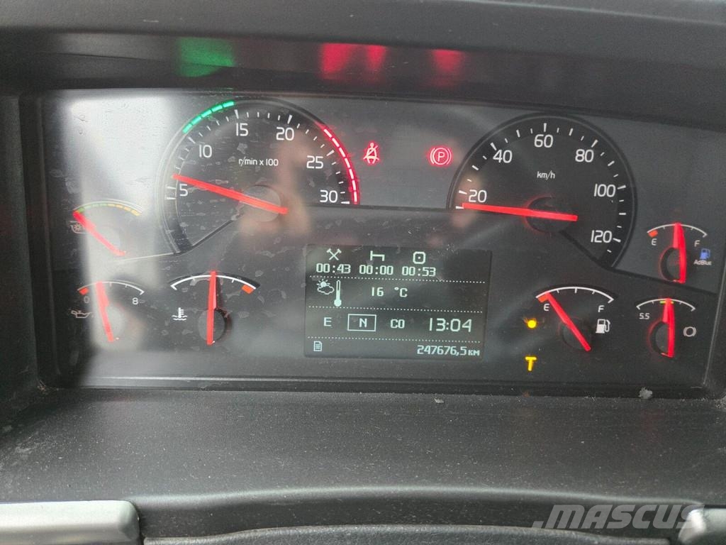 Volvo FM380 6X2 NORBA Šiukšliavežės