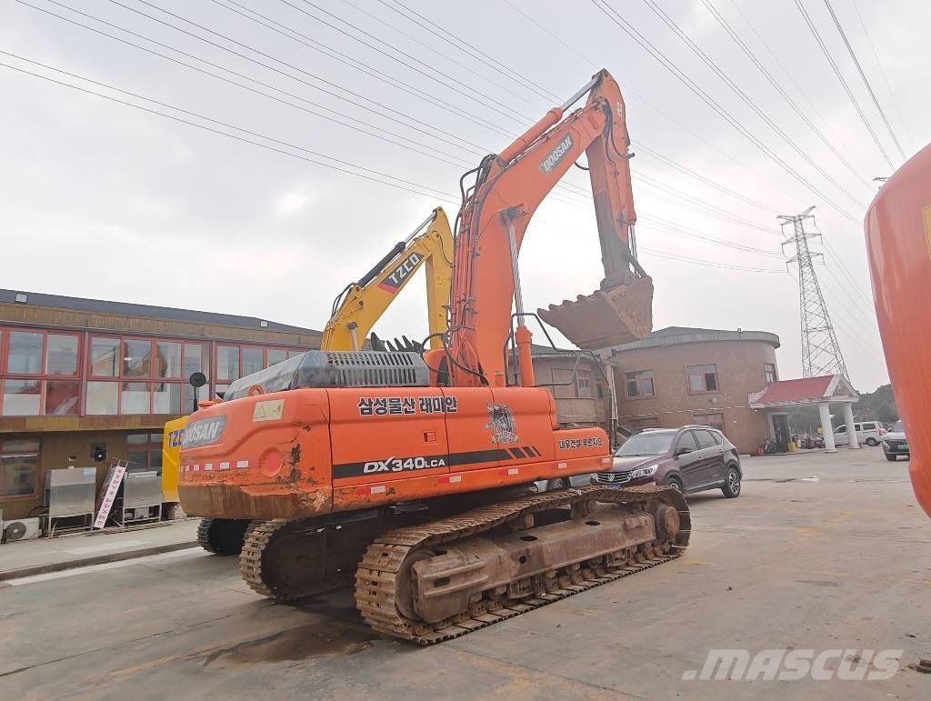 Doosan DX 340 LCA حفارات زحافة