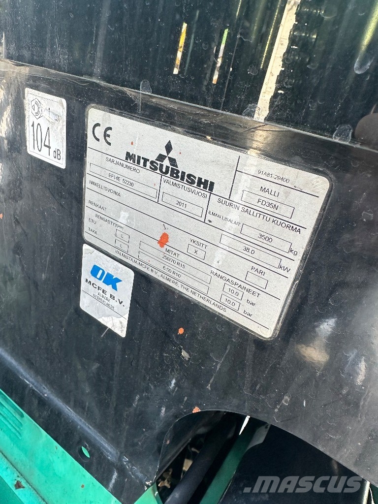 Mitsubishi FD 35 N Diiseltõstukid