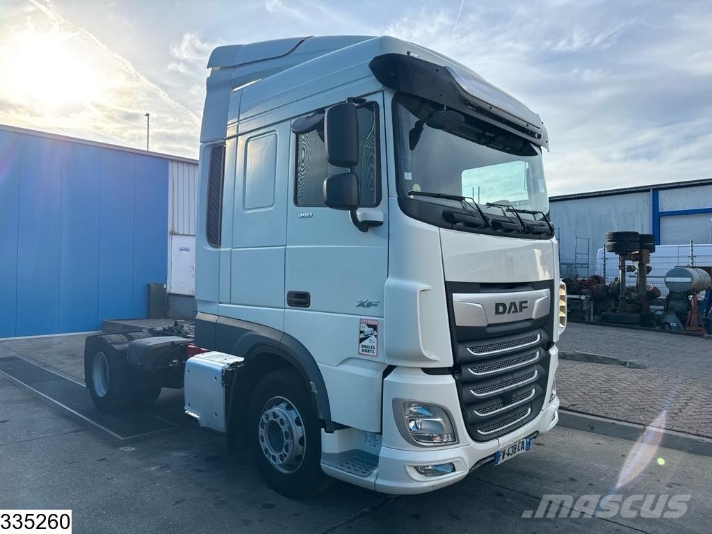 DAF XF 480 EURO 6, ACC 트랙터 유닛