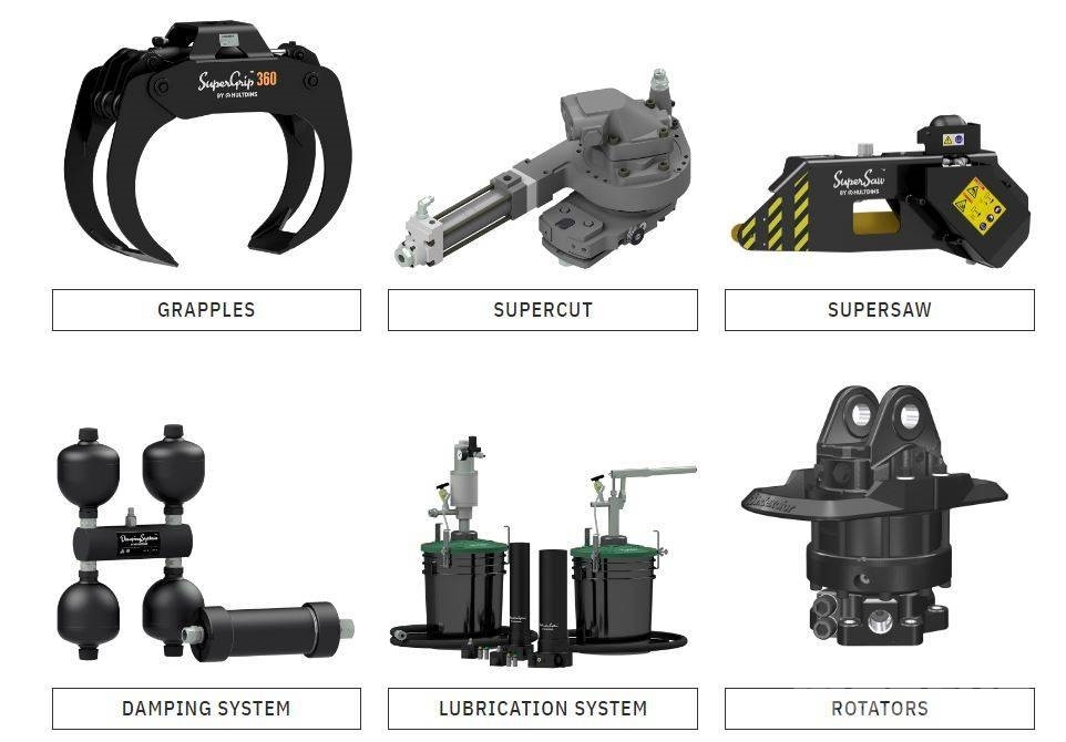 Hultdins Grapple SG 260 / 360 / 420 / 520 Garras
