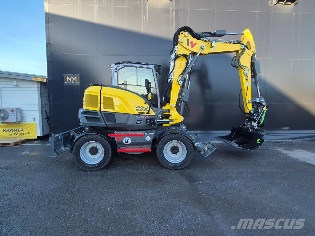 Wacker Neuson EW100-2  40km/h LAGERMASKIN Escavadeiras de rodas