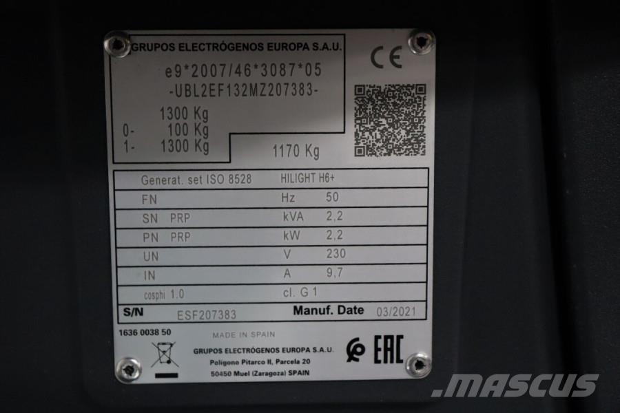 Atlas Copco Hilight H6+ Valid inspection, Max Boom Height 8m, أبراج خفيفة
