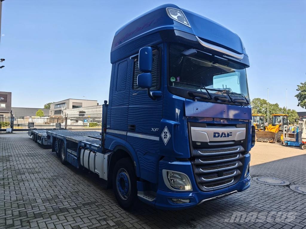 DAF XF 480 6x2 + FVG FS 4 Pieces! مركبات النقل
