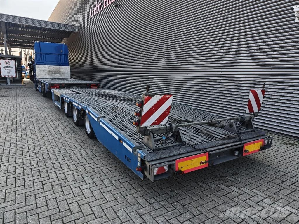 DAF XF 480 6x2 + FVG FS 4 Pieces! مركبات النقل