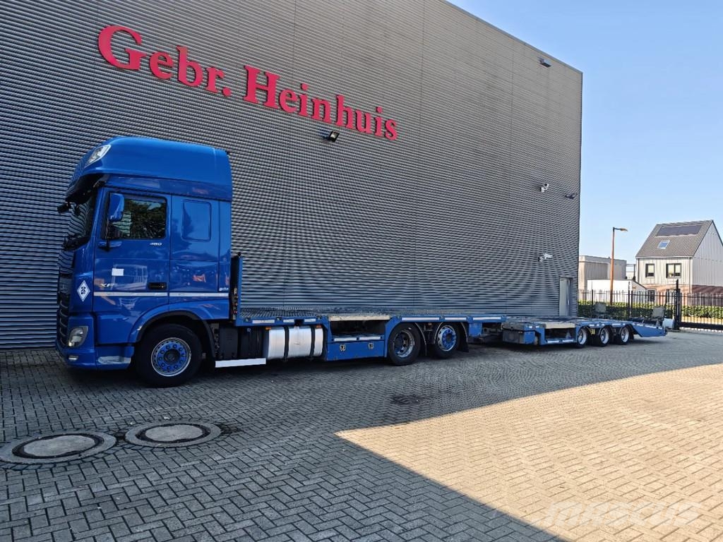 DAF XF 480 6x2 + FVG FS 4 Pieces! مركبات النقل