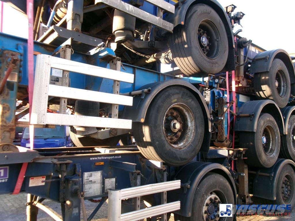 Dennison Stack - 3 x splitter container chassis 20-30-40-45 Semirremolques portacontenedores