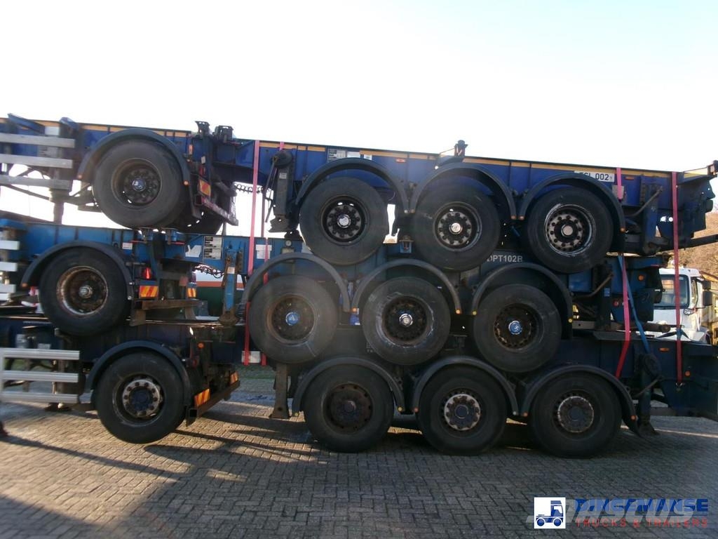Dennison Stack - 3 x splitter container chassis 20-30-40-45 Semirremolques portacontenedores