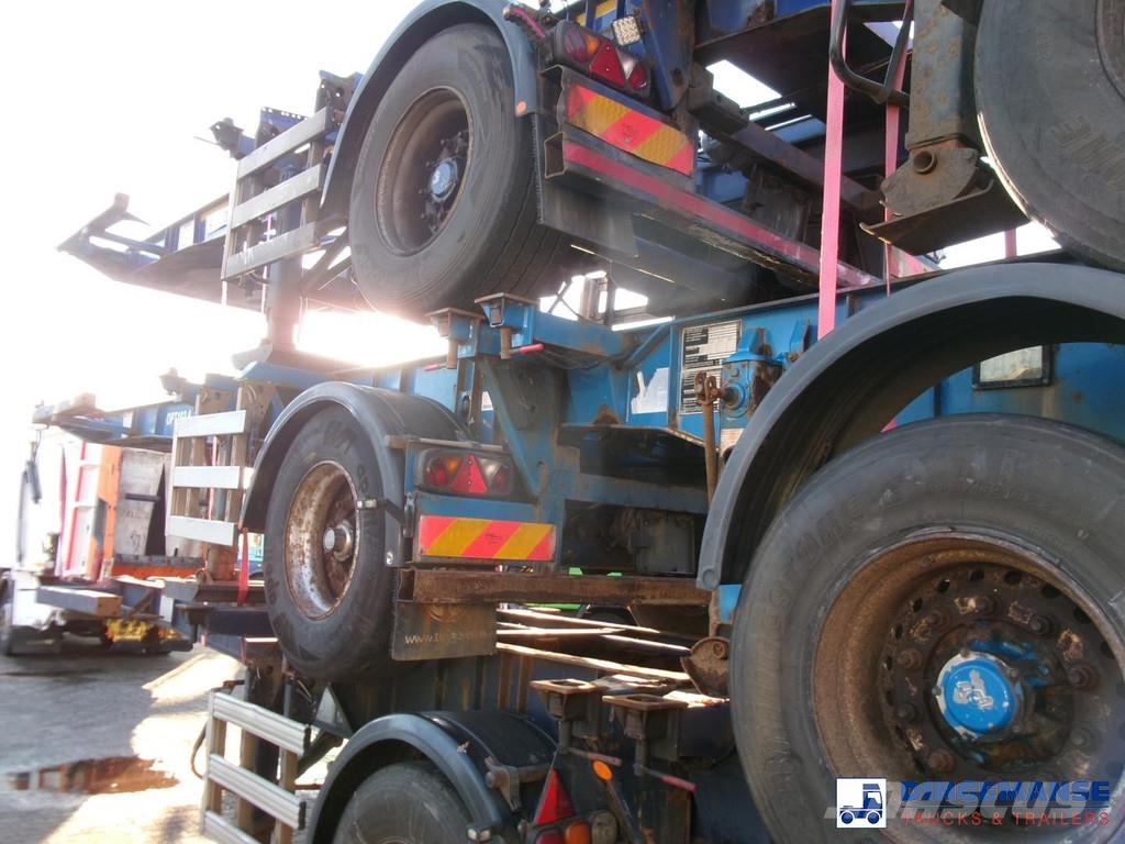 Dennison Stack - 3 x splitter container chassis 20-30-40-45 Semirremolques portacontenedores