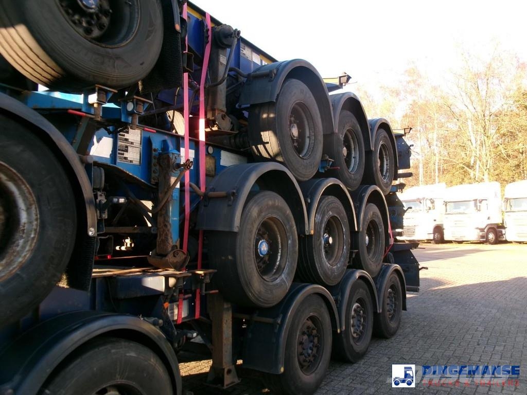 Dennison Stack - 3 x splitter container chassis 20-30-40-45 Semirremolques portacontenedores