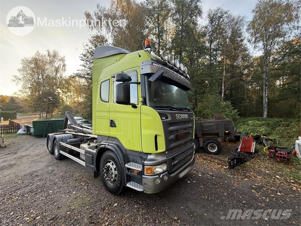 Scania R480LB6X2*4HNB Camiones elevadores de gancho