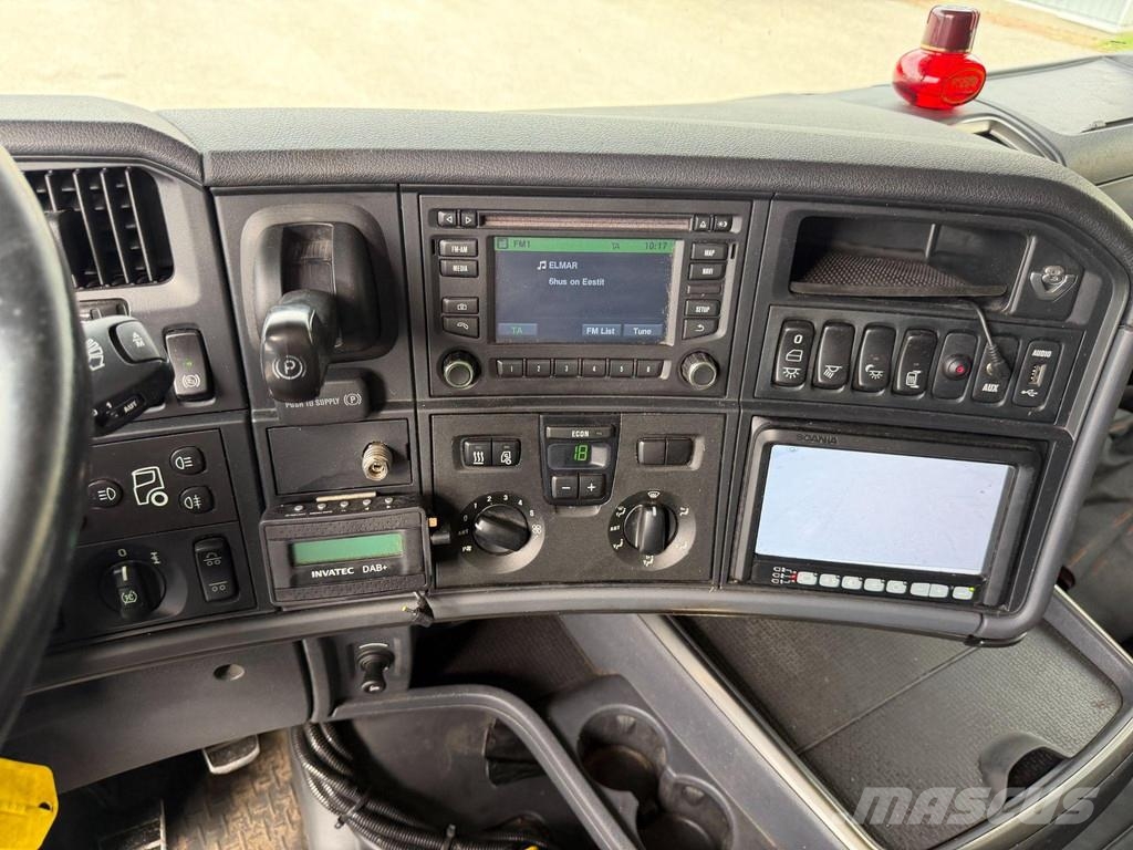 Scania R580 8x2*6 + RETARDER + PALFINGER CRANE + KAOUSSIS Müllwagen