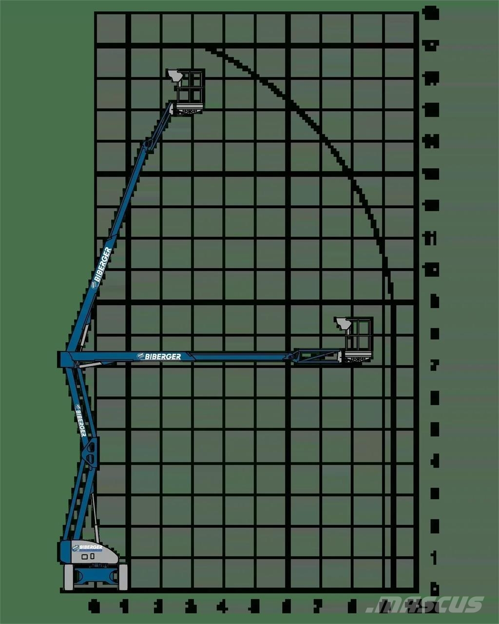 Niftylift HR17E رافعات سلة مفصلية