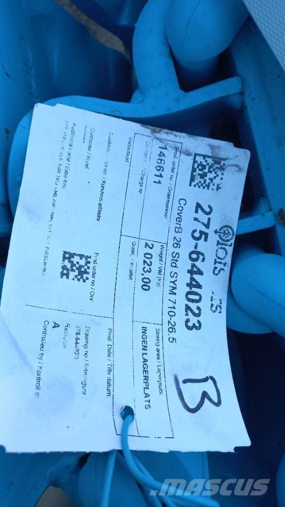 Olofsfors CoverB 710-26,5 Цепи / Гусениці