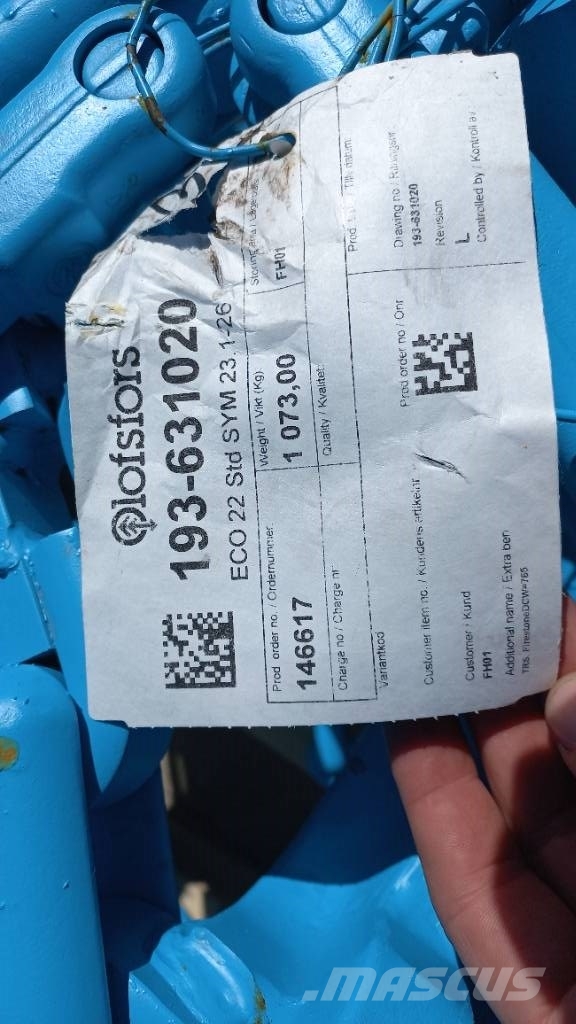 Olofsfors CoverB 710-26,5 Цепи / Гусениці