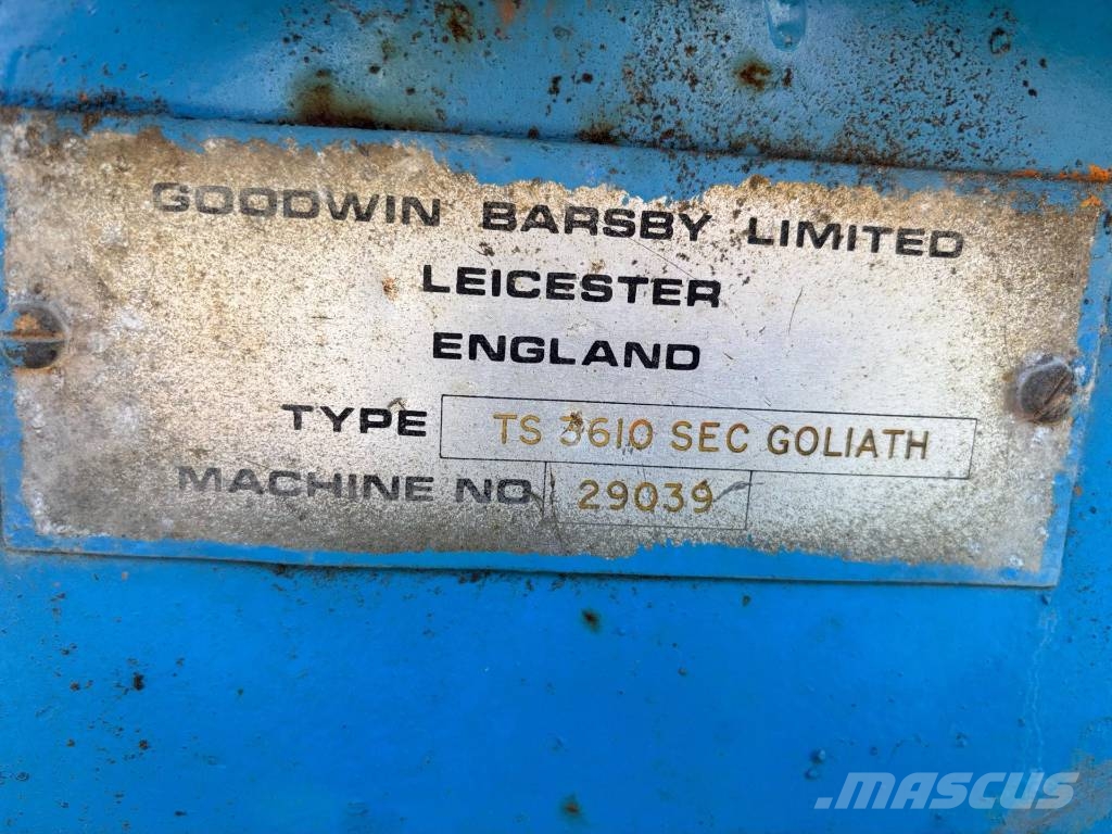 Goodwin Barsby TS3610 معدات المواد - غير ذلك