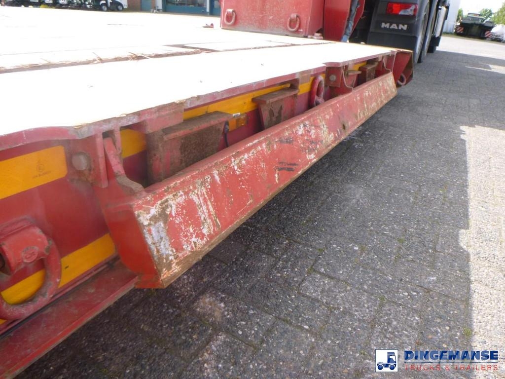 Faymonville 4-axle lowbed trailer 72t STBZ-4VA 低平板半挂车