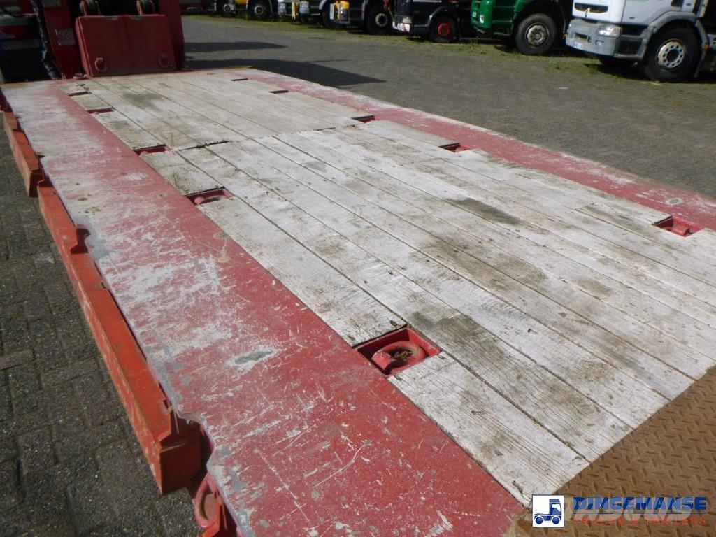 Faymonville 4-axle lowbed trailer 72t STBZ-4VA 低平板半挂车