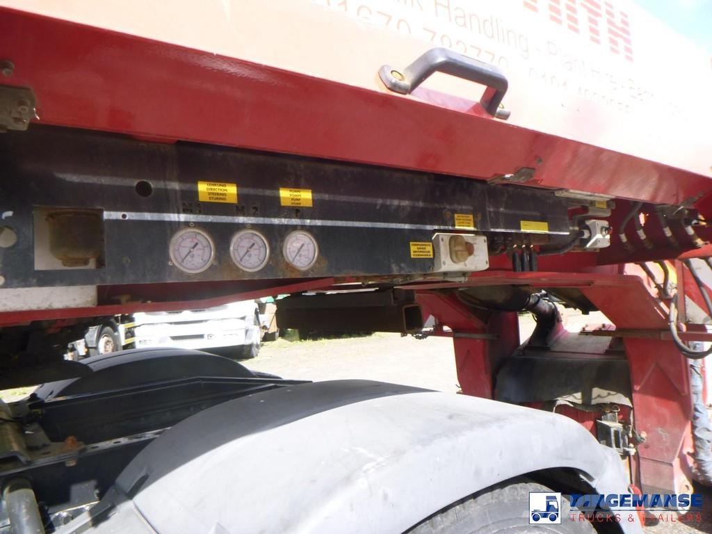 Faymonville 4-axle lowbed trailer 72t STBZ-4VA 低平板半挂车
