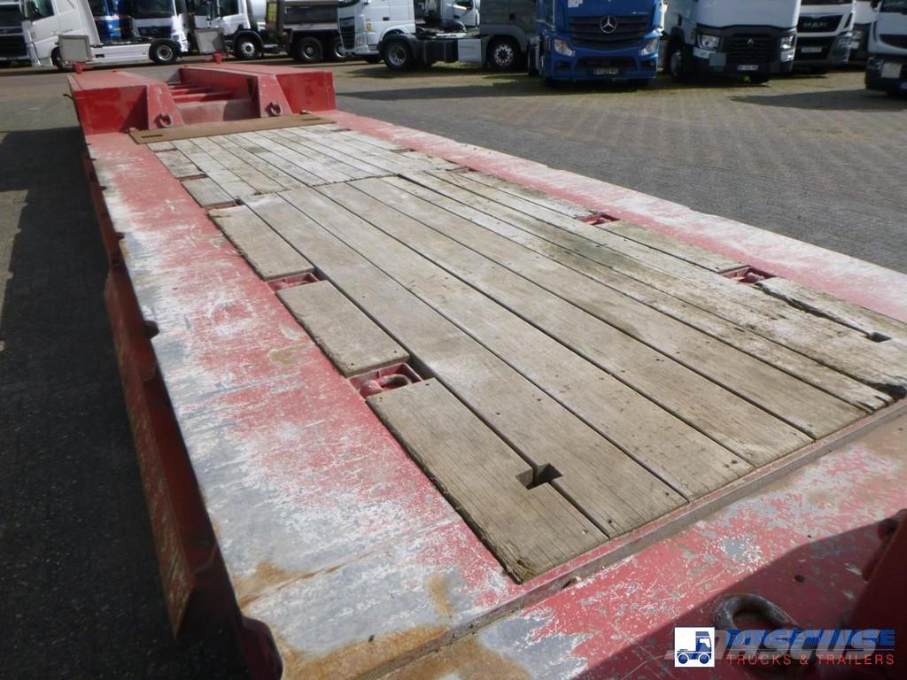 Faymonville 4-axle lowbed trailer 72t STBZ-4VA 低平板半挂车