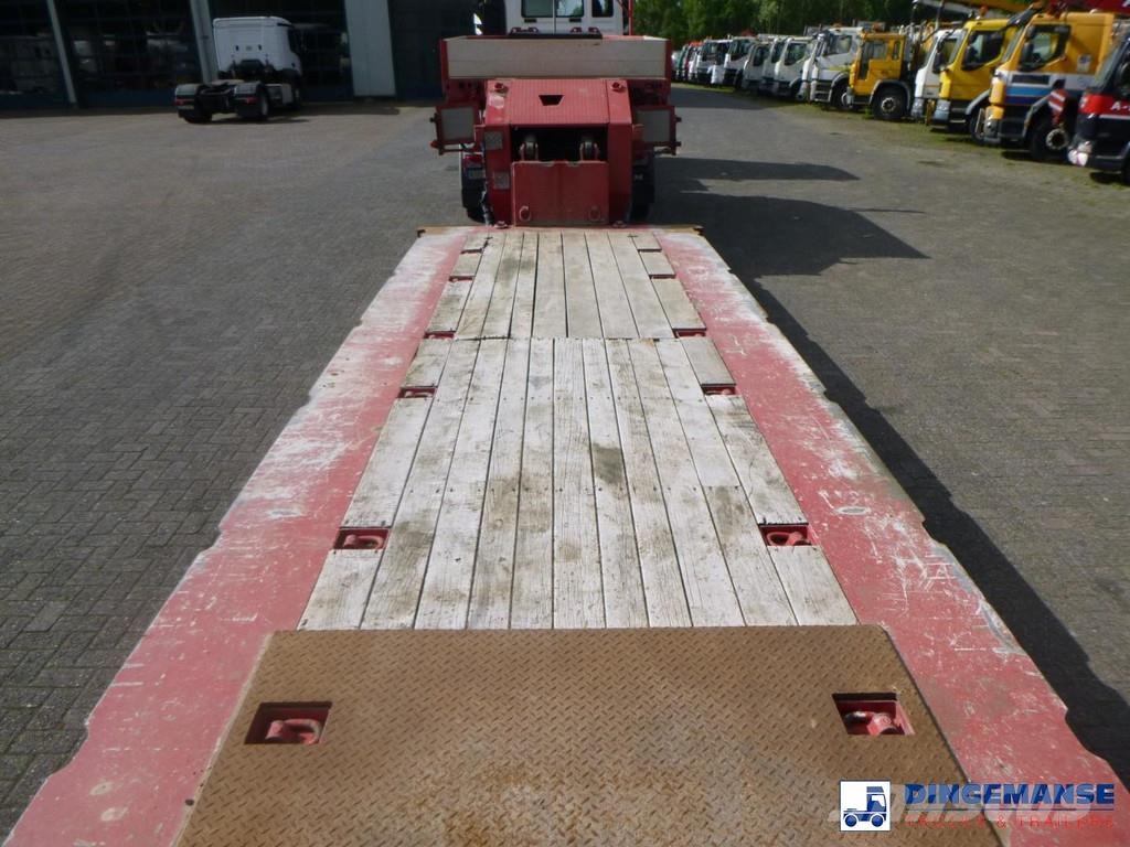 Faymonville 4-axle lowbed trailer 72t STBZ-4VA 低平板半挂车