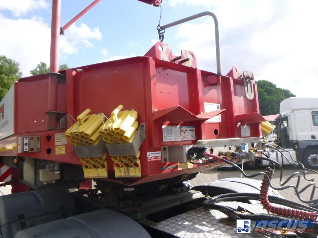 Faymonville 4-axle lowbed trailer 72t STBZ-4VA 低平板半挂车