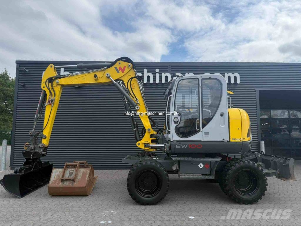Wacker Neuson EW 100 1.Hd., Klima Ekskavatori uz riteņiem