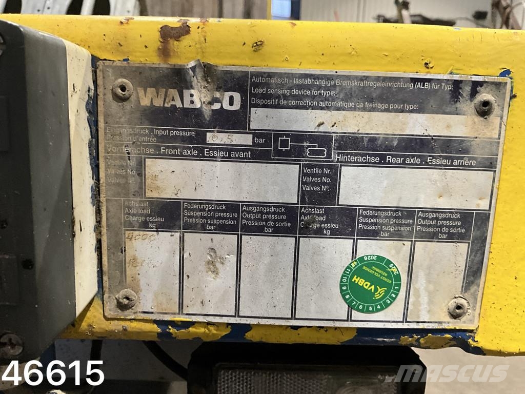 Draco 2-assige middenas aanhangwagen met oprijramp Vlakke laadvloer
