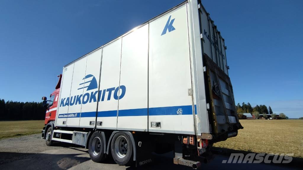 Scania R490 6x2 kokosivuauk. Kori+Pl thermo king kone Tovornjaki zabojniki